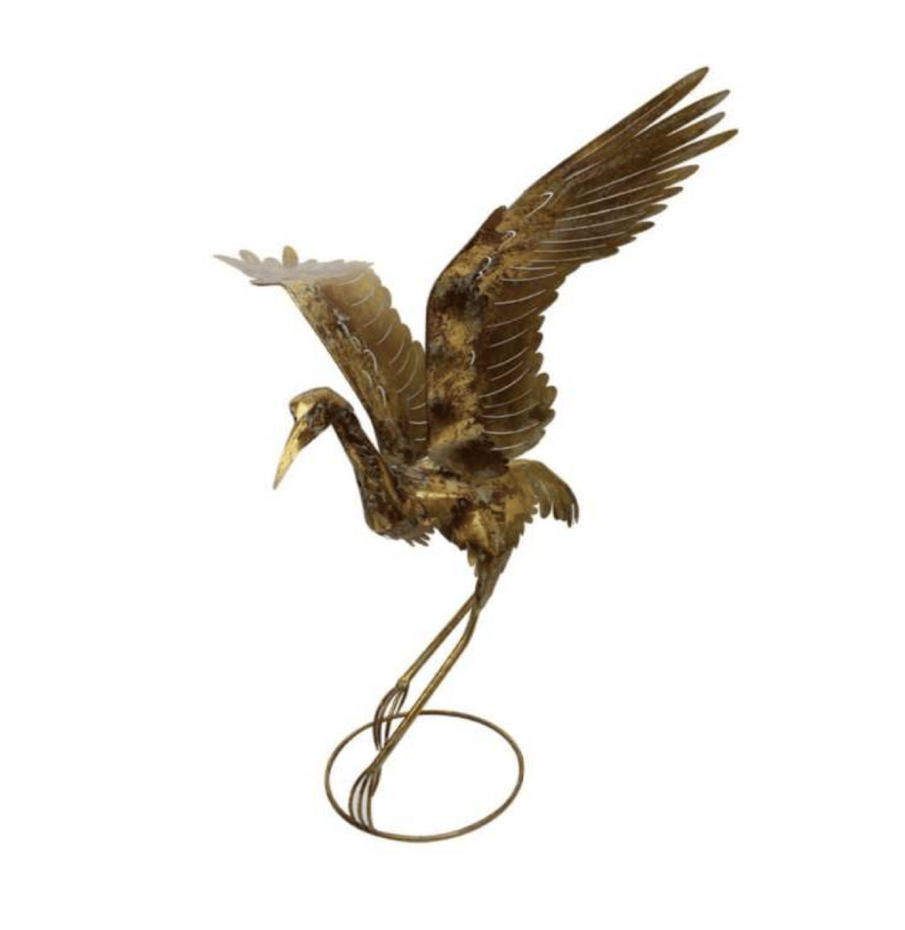 Prancing Brolga Sculpture | Harolds Finishing Touches